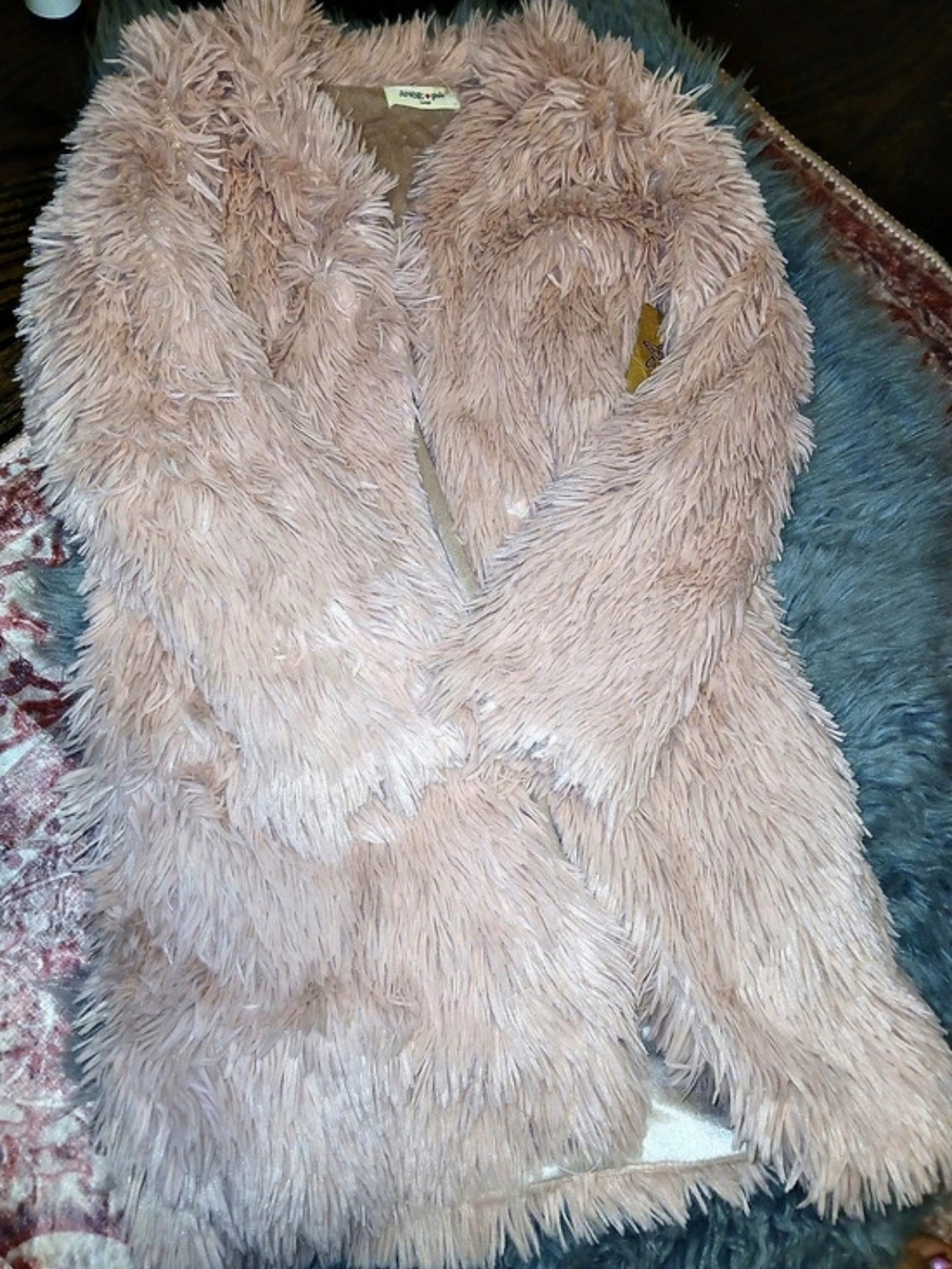 Angie Pink Teddy Jacket